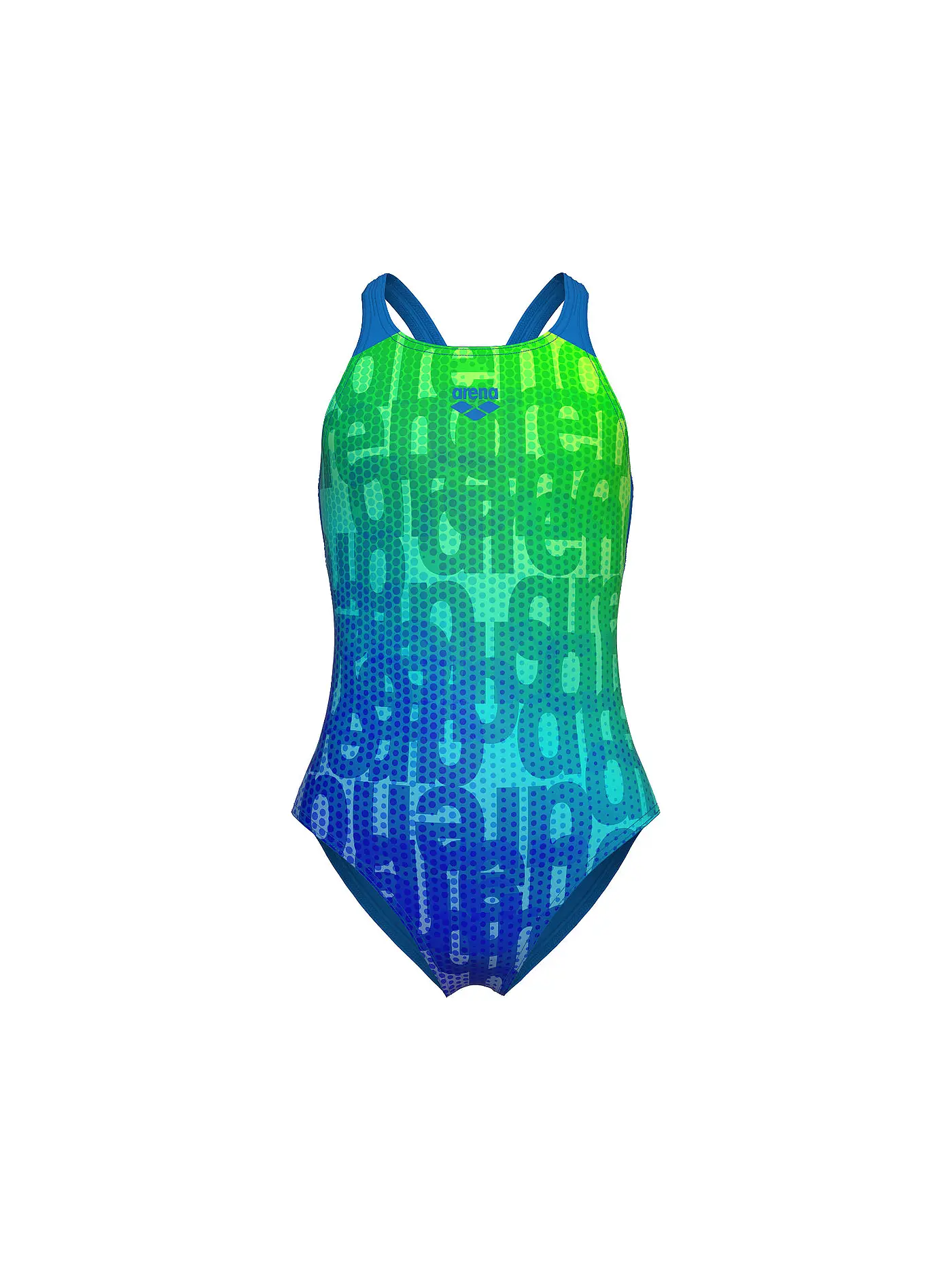 ARENA | Mädchen Badeanzug Multi Colours | blau